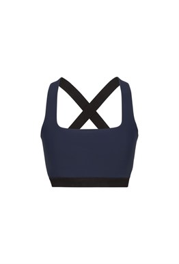 Dark blue" top