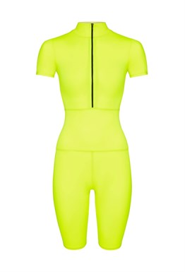 Crop Neon" jumpsuit