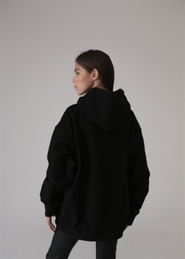 Black overcoat