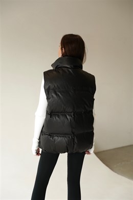 Leather vest