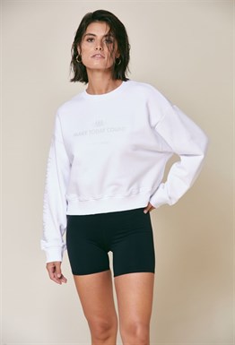 Sweatshirt "Today White"