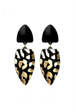 earrings leopard