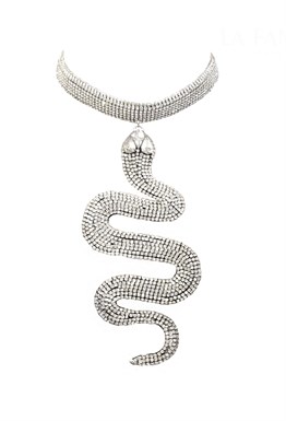 choker with snake