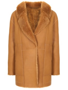 Sheepskin coat