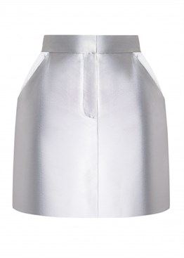 Metallic skirt