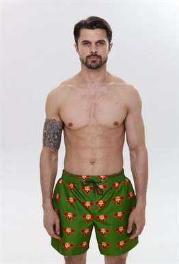 Men's Shorts Cheboo Green