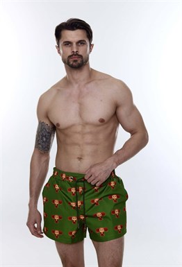 Men's Shorts Cheboo Green