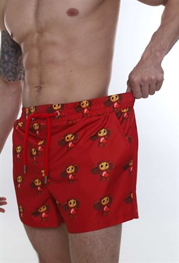 Men's Shorts Cheboo Red