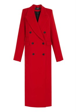 Women's red coat