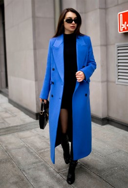 Women's blue coat