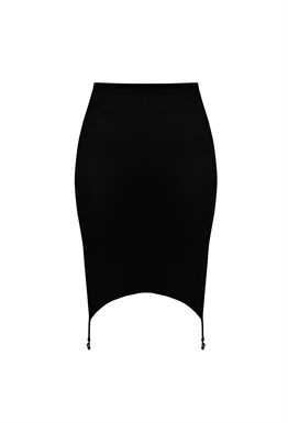 Skirt with semicircular bottom