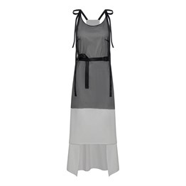 DRESS-APRON DORESUEPURON GRAY