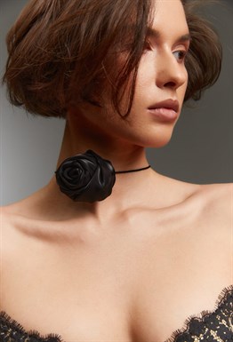 Choker BLACK ROSE