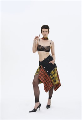 Siouxsie Asymmetric Skirt