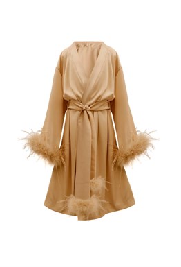Bolshoi” silk robe for girl