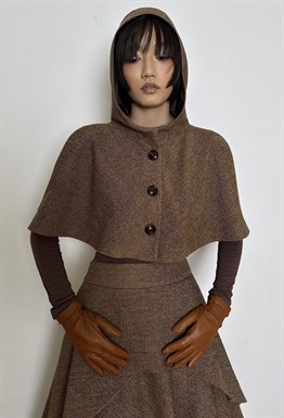 Candy hooded cape