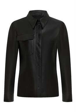 Leather shirt