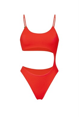 One-piece St. Barth Red