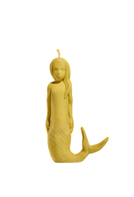 Beeswax candle "Amushka"