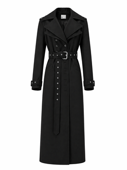 Trench coat maxi