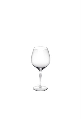 100 POINTS Burgundy glass