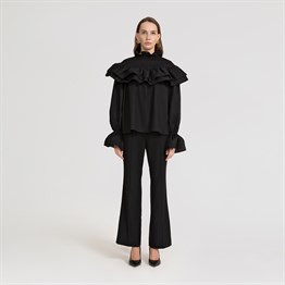 Black Charlotte blouse