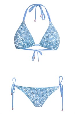 Swimsuit with crystals