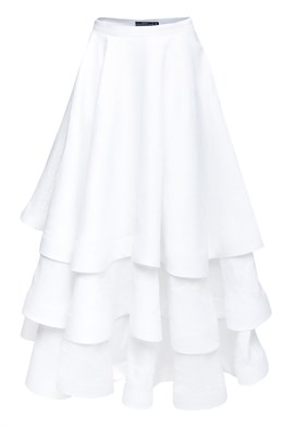 Light and airy midi skirt