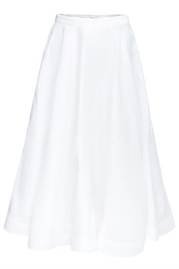 Light midi-skirt-sun