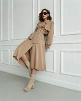 Trench coat over size silhouette - photo 10803