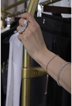 Bracelet with puff pink - photo 12207