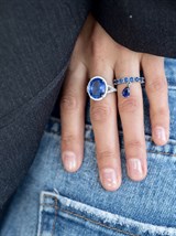 Ring with drop pendant - photo 12253