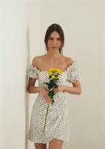 Polka dots corset dress - photo 12992