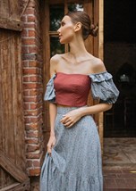 corset top of cotton - photo 14139