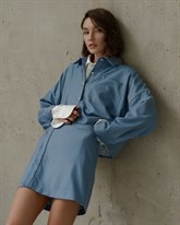 Loose cut jacket in mini length - photo 15544