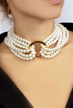 pearl choker - photo 20010