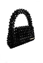 small black bead bag - photo 20035