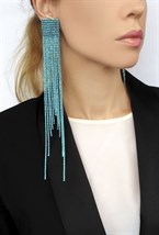 clips asymmetrical turquoise - photo 20074