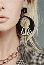 earrings with Roman pattern - photo 20078