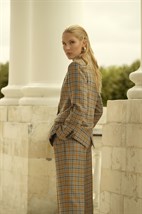 heavy check trouser suit - photo 20332