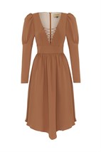 Vesta midi brown dress - photo 20569