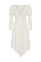 Vesta midi milk dress - photo 20572