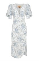 Narciss midi gzhel dress - photo 20703