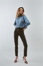 Leather trousers - photo 28939