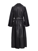 leather raincoat - photo 30207