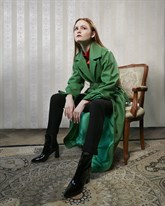 leather raincoat - photo 30210