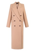 Women's Beige Camel Coat - photo 31738