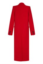 Women's red coat - photo 31754