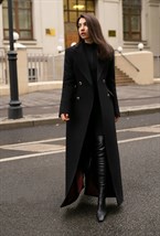 Women's long fitted coat - photo 31785
