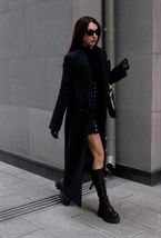 Graphite gray straight coat - photo 31800